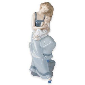 My Little Girl and a Mother Figurine